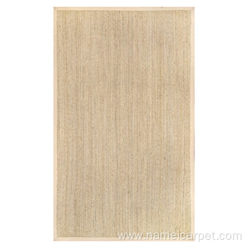 Natural seagrass straw mat floor rug carpet